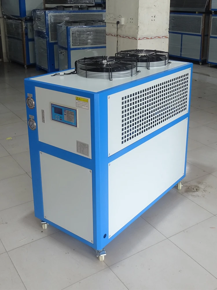 Laser Industrial Chiller - 工業用チラー循環式空冷5馬力射出成形機冷却小型冷凍機電子レーザー10P
