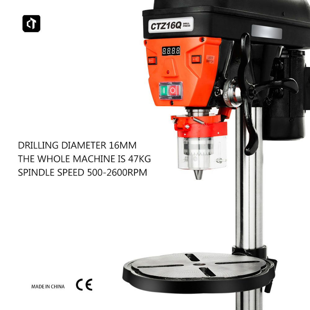Industrial Laser Drill - 220V 550Wレーザーベンチドリル 家庭用/工業用ドリルプレス機 金属加工・修理に適した穴あけ機