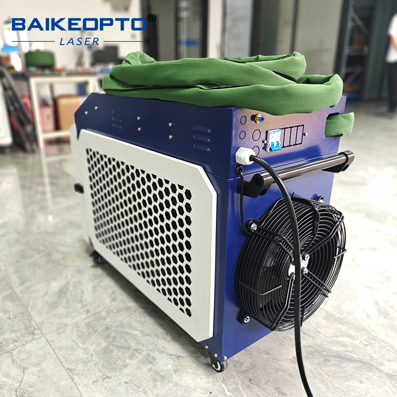 Industrial Laser Rust Removal Machine - 1500Wファイバーレーザー洗浄機、錆除去、塗料除去、酸化層除去、工業用金属表面処理