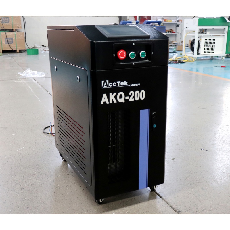 AccTek ハンドヘルドポータブル錆除去 500 ワットレ - Industrial Laser Cleaning のレビューと価格