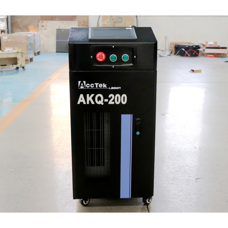 AccTek ハンドヘルドポータブル錆除去 500 ワットレ - Industrial Laser Cleaning のレビューと価格