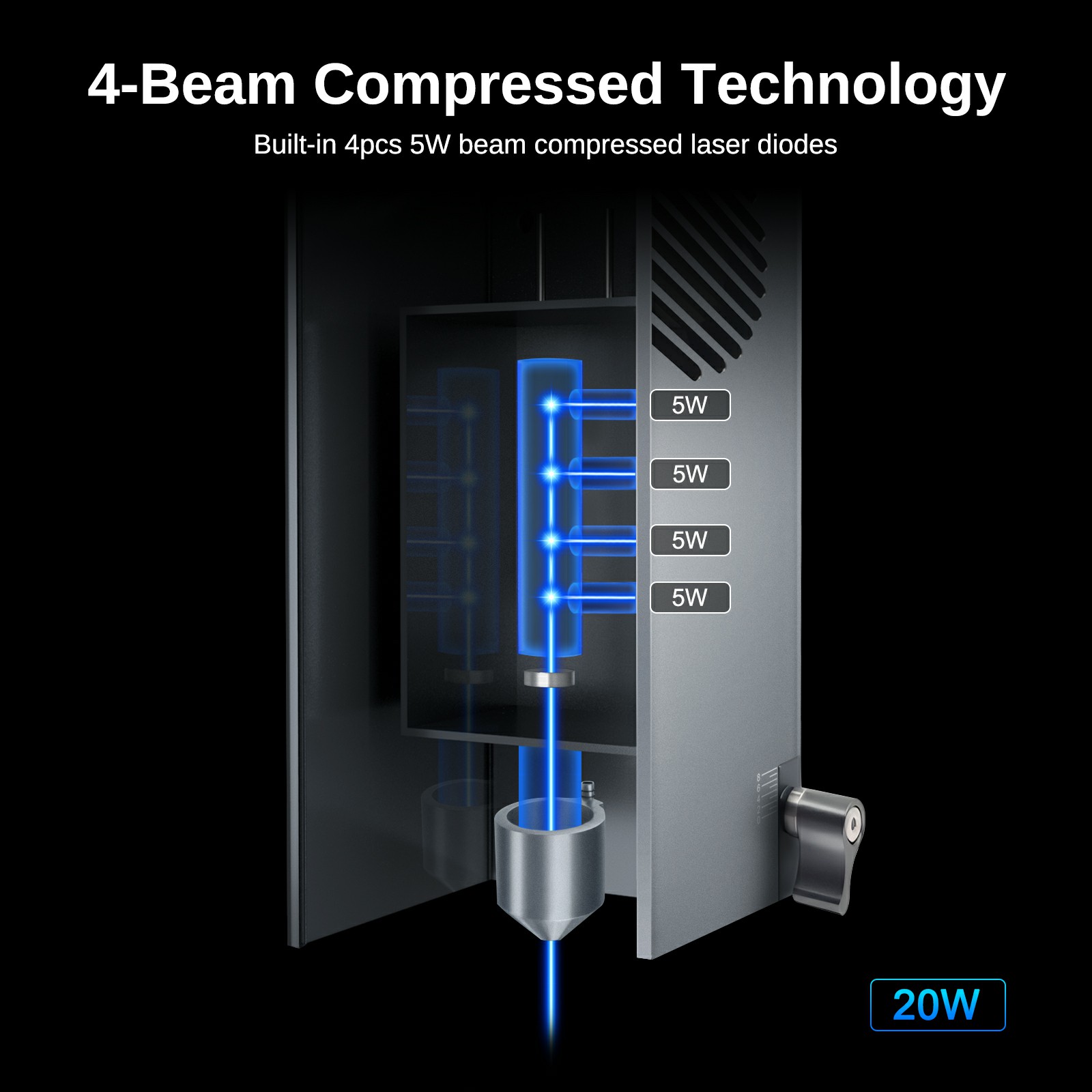 レーザーツリー 10 ワット 20 ワット 30 ワット 4 - Fiber Laser Source 20W のレビューと価格
