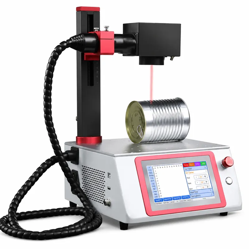 ポータブルファイバーレーザーマーキングマシン 20W 30W - Industrial Handheld Laser Printer のレビューと価格