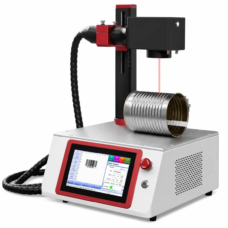 ポータブルファイバーレーザーマーキングマシン 20W 30W - Industrial Handheld Laser Printer のレビューと価格
