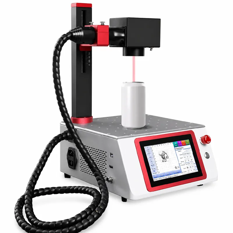 ポータブルファイバーレーザーマーキングマシン 20W 30W - Industrial Handheld Laser Printer のレビューと価格