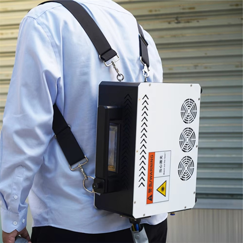 バックパック型携帯レーザークリーナー錆除去工業用100w 1 - Industrial Laser Rust Removal Machine のレビューと価格