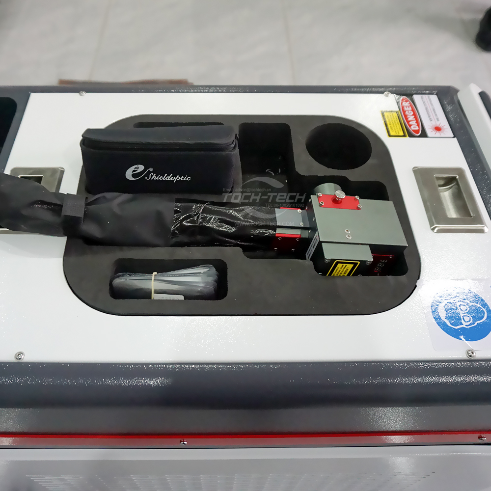 高品質産業用200w 300w 500Wハンドヘルドパルスレ - Industrial Laser Rust Removal Machine のレビューと価格