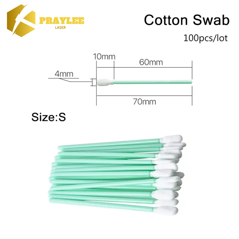 Praylee 100 個工業用綿マイクロ綿棒ファイバーレー - Industrial Laser Cleaning のレビューと価格
