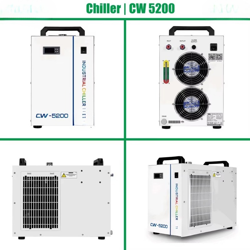 レーザー機器部品産業用チラー CW 5200 3000 52 - Laser Industrial Chiller のレビューと価格