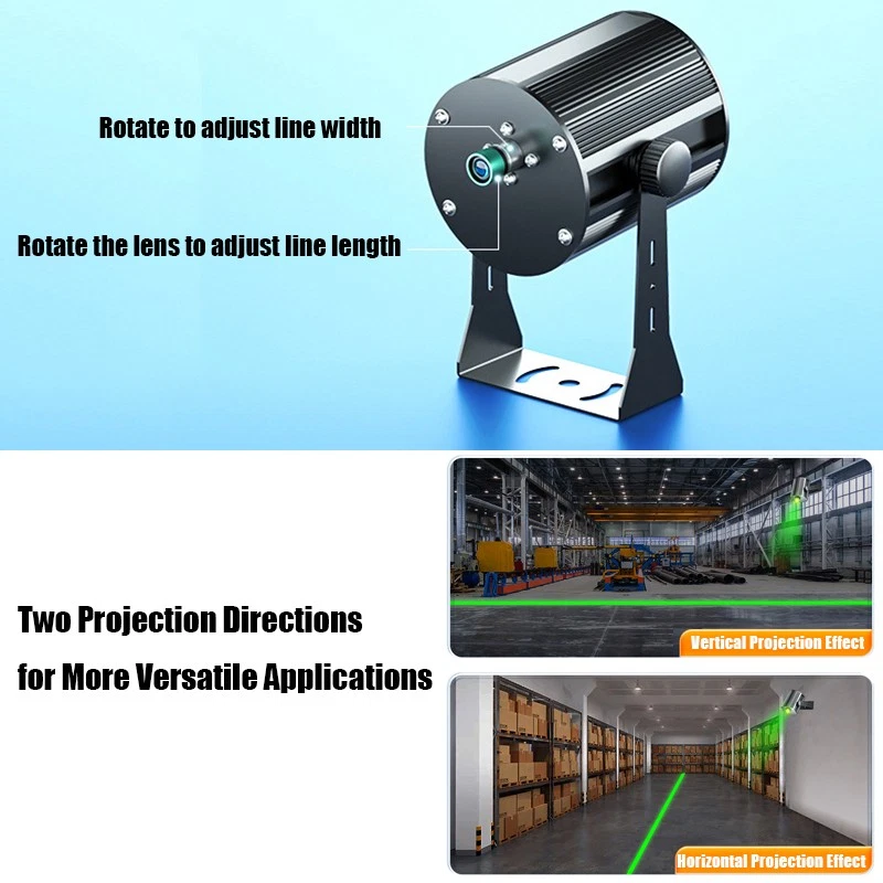 工業用レーザー投影ライト警告標識歩道レーザーラインスポットラ - Industrial Laser Line Projector のレビューと価格